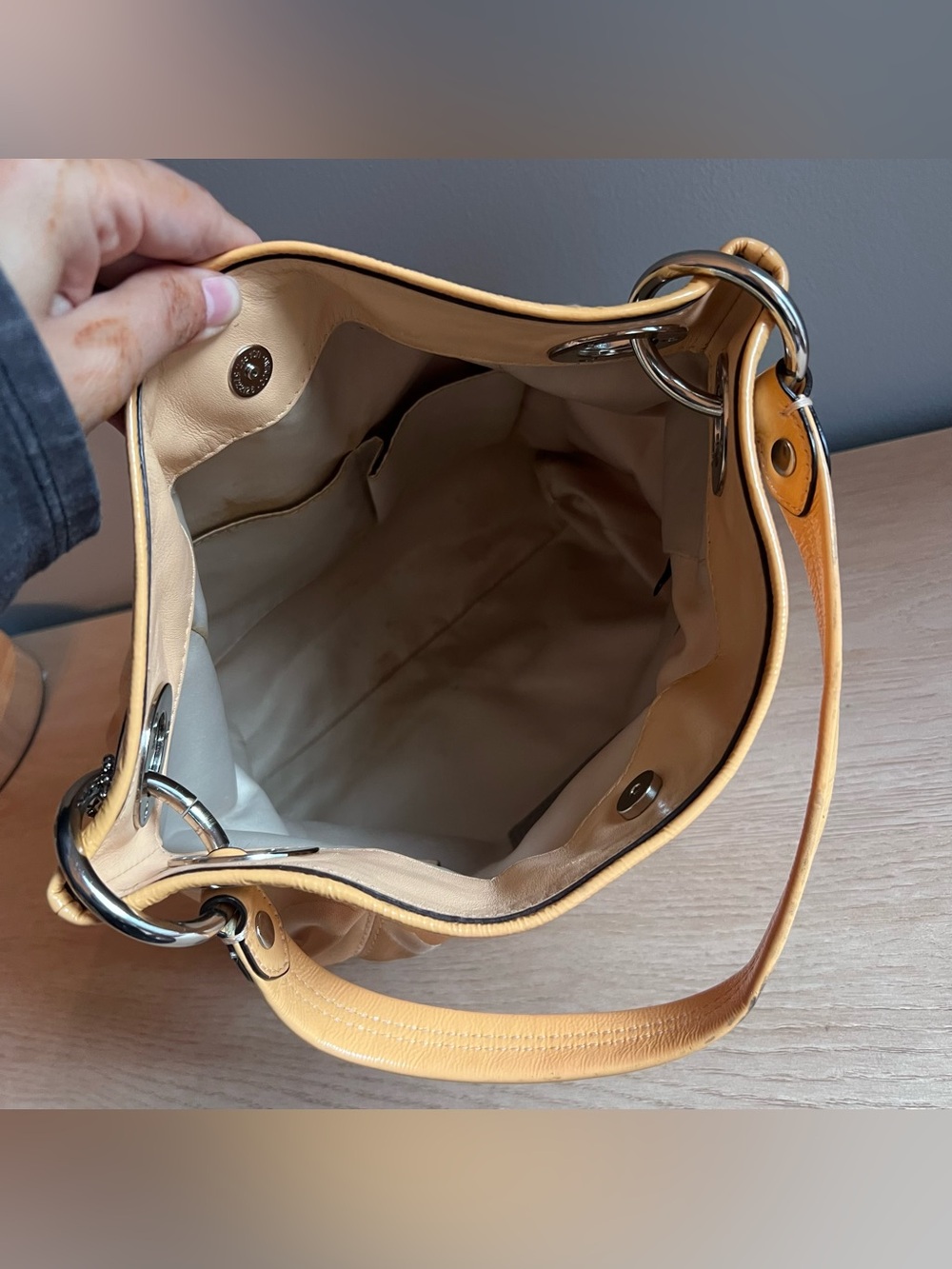 Coach Ashley Op Art Shoulder Bag - Picture 7 of 8